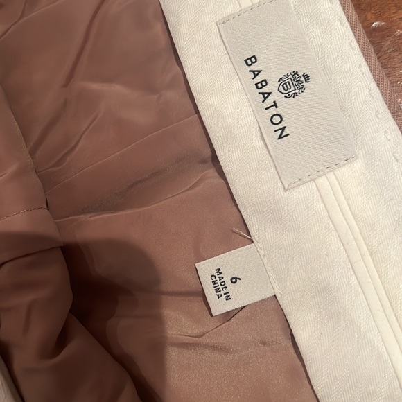 Aritzia Babaton Agency Wool Blend Tall Camel Pants - Picture 7 of 9